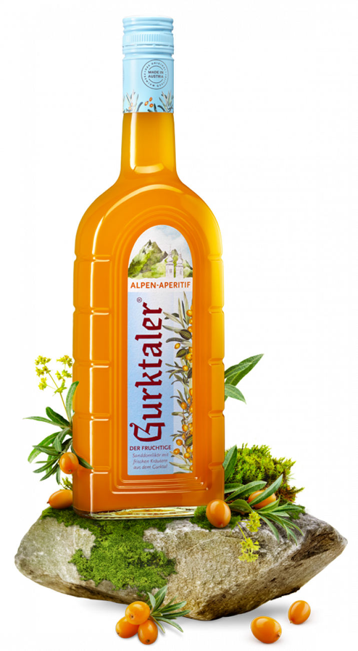 Flasche Gurktaler Alpen Aperitif