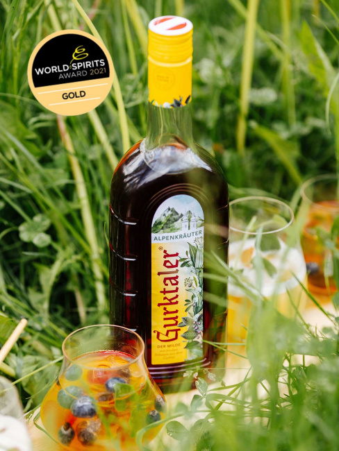 Gurktaler Alpenkräuter World Spirit Awards Goldmedaille